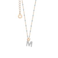 Collier Comete Femme Costellation in Argent Zircone GLA185